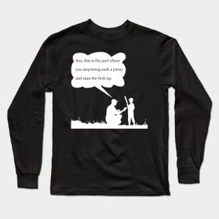 Father Son Baseball Long Sleeve T-Shirt